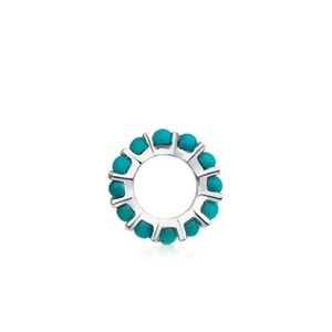 1 TOUS Vermeil Spanish Bear Turquoises Stone S925
Sterling silver Loop Pendant